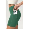 imageODODOS ODCLOUD Womens High Waist Lounge Yoga Shorts with Pockets 4quot6quot8quot10quot Buttery Soft Biker ShortsDark Green