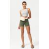 imageODODOS ODCLOUD Womens High Waist Lounge Yoga Shorts with Pockets 4quot6quot8quot10quot Buttery Soft Biker ShortsDark Olive