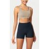 imageODODOS ODCLOUD Womens High Waist Lounge Yoga Shorts with Pockets 4quot6quot8quot10quot Buttery Soft Biker ShortsDeep Navy