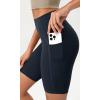 imageODODOS ODCLOUD Womens High Waist Lounge Yoga Shorts with Pockets 4quot6quot8quot10quot Buttery Soft Biker ShortsDeep Navy