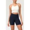 imageODODOS ODCLOUD Womens High Waist Lounge Yoga Shorts with Pockets 4quot6quot8quot10quot Buttery Soft Biker ShortsDeep Navy