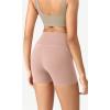 imageODODOS ODCLOUD Womens High Waist Lounge Yoga Shorts with Pockets 4quot6quot8quot10quot Buttery Soft Biker ShortsDusty Pink