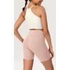 imageODODOS ODCLOUD Womens High Waist Lounge Yoga Shorts with Pockets 4quot6quot8quot10quot Buttery Soft Biker ShortsDusty Pink