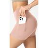 imageODODOS ODCLOUD Womens High Waist Lounge Yoga Shorts with Pockets 4quot6quot8quot10quot Buttery Soft Biker ShortsDusty Pink