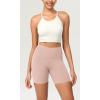 imageODODOS ODCLOUD Womens High Waist Lounge Yoga Shorts with Pockets 4quot6quot8quot10quot Buttery Soft Biker ShortsDusty Pink