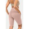 imageODODOS ODCLOUD Womens High Waist Lounge Yoga Shorts with Pockets 4quot6quot8quot10quot Buttery Soft Biker ShortsDusty Pink