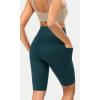 imageODODOS ODCLOUD Womens High Waist Lounge Yoga Shorts with Pockets 4quot6quot8quot10quot Buttery Soft Biker ShortsForest Teal