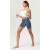 imageODODOS ODCLOUD Womens High Waist Lounge Yoga Shorts with Pockets 4quot6quot8quot10quot Buttery Soft Biker ShortsInk Blue