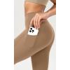 imageODODOS ODCLOUD Womens High Waist Lounge Yoga Shorts with Pockets 4quot6quot8quot10quot Buttery Soft Biker ShortsLight Brown