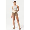 imageODODOS ODCLOUD Womens High Waist Lounge Yoga Shorts with Pockets 4quot6quot8quot10quot Buttery Soft Biker ShortsLight Brown