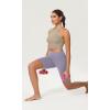 imageODODOS ODCLOUD Womens High Waist Lounge Yoga Shorts with Pockets 4quot6quot8quot10quot Buttery Soft Biker ShortsLilac Smoke