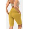 imageODODOS ODCLOUD Womens High Waist Lounge Yoga Shorts with Pockets 4quot6quot8quot10quot Buttery Soft Biker ShortsMango Mint