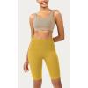 imageODODOS ODCLOUD Womens High Waist Lounge Yoga Shorts with Pockets 4quot6quot8quot10quot Buttery Soft Biker ShortsMango Mint