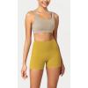 imageODODOS ODCLOUD Womens High Waist Lounge Yoga Shorts with Pockets 4quot6quot8quot10quot Buttery Soft Biker ShortsMango Mint