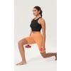imageODODOS ODCLOUD Womens High Waist Lounge Yoga Shorts with Pockets 4quot6quot8quot10quot Buttery Soft Biker ShortsNeon Orange