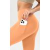 imageODODOS ODCLOUD Womens High Waist Lounge Yoga Shorts with Pockets 4quot6quot8quot10quot Buttery Soft Biker ShortsNeon Orange