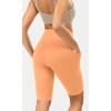 imageODODOS ODCLOUD Womens High Waist Lounge Yoga Shorts with Pockets 4quot6quot8quot10quot Buttery Soft Biker ShortsNeon Orange