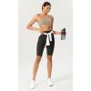imageODODOS ODCLOUD Womens High Waist Lounge Yoga Shorts with Pockets 4quot6quot8quot10quot Buttery Soft Biker ShortsOnyx Black Grey