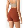 imageODODOS ODCLOUD Womens High Waist Lounge Yoga Shorts with Pockets 4quot6quot8quot10quot Buttery Soft Biker ShortsOrange Rust