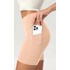 imageODODOS ODCLOUD Womens High Waist Lounge Yoga Shorts with Pockets 4quot6quot8quot10quot Buttery Soft Biker ShortsPeach