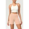 imageODODOS ODCLOUD Womens High Waist Lounge Yoga Shorts with Pockets 4quot6quot8quot10quot Buttery Soft Biker ShortsPeach