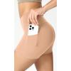 imageODODOS ODCLOUD Womens High Waist Lounge Yoga Shorts with Pockets 4quot6quot8quot10quot Buttery Soft Biker ShortsPeach