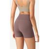 imageODODOS ODCLOUD Womens High Waist Lounge Yoga Shorts with Pockets 4quot6quot8quot10quot Buttery Soft Biker ShortsPurple Taupe