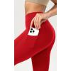 imageODODOS ODCLOUD Womens High Waist Lounge Yoga Shorts with Pockets 4quot6quot8quot10quot Buttery Soft Biker ShortsRed