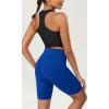 imageODODOS ODCLOUD Womens High Waist Lounge Yoga Shorts with Pockets 4quot6quot8quot10quot Buttery Soft Biker ShortsRoyal Blue
