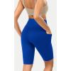 imageODODOS ODCLOUD Womens High Waist Lounge Yoga Shorts with Pockets 4quot6quot8quot10quot Buttery Soft Biker ShortsRoyal Blue