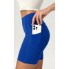 imageODODOS ODCLOUD Womens High Waist Lounge Yoga Shorts with Pockets 4quot6quot8quot10quot Buttery Soft Biker ShortsRoyal Blue