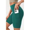 imageODODOS ODCLOUD Womens High Waist Lounge Yoga Shorts with Pockets 4quot6quot8quot10quot Buttery Soft Biker ShortsStorm Teal