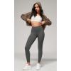 imageODODOS ODCLOUD Buttery Soft Lounge Yoga Leggings for Women 23quot  25quot 28quot High Waist Yoga PantsCharcoal