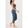 imageODODOS ODCLOUD Buttery Soft Lounge Yoga Leggings for Women 23quot  25quot 28quot High Waist Yoga PantsInk Blue