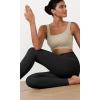 imageODODOS ODCLOUD Buttery Soft Lounge Yoga Leggings for Women 23quot  25quot 28quot High Waist Yoga PantsOnyx Black Grey