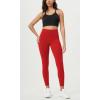 imageODODOS ODCLOUD Buttery Soft Lounge Yoga Leggings for Women 23quot  25quot 28quot High Waist Yoga PantsRed
