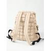 imageODODOS Quilted Backpack for Women Lightweight Puffer Hiker Pack Drawstring Padding Travel Gym Bag AvocadoIvory