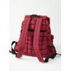 imageODODOS Quilted Backpack for Women Lightweight Puffer Hiker Pack Drawstring Padding Travel Gym Bag AvocadoTrue Red