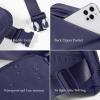 imageODODOS Unisex Mini Belt Bag with Adjustable Strap Small Fanny Pack for Workout Running Traveling Hiking IvoryPurple Reign