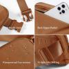 imageODODOS Unisex Mini Belt Bag with Adjustable Strap Small Fanny Pack for Workout Running Traveling Hiking IvorySugar Almond