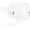 imageODODOS Unisex Mini Belt Bag with Adjustable Strap Small Fanny Pack for Workout Running Traveling Hiking IvoryWhite
