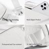 imageODODOS Unisex Mini Belt Bag with Adjustable Strap Small Fanny Pack for Workout Running Traveling Hiking IvoryWhite