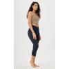 imageODODOS Womens Cross Waist Yoga Leggings with Inner Pocket 23quot25quot28quot Gathered Crossover Workout Yoga PantsDeep Navy
