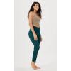 imageODODOS Womens Cross Waist Yoga Leggings with Inner Pocket 23quot25quot28quot Gathered Crossover Workout Yoga PantsForest Teal