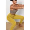 imageODODOS Womens Cross Waist Yoga Leggings with Inner Pocket 23quot25quot28quot Gathered Crossover Workout Yoga PantsMango Mint