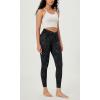 imageODODOS Womens Cross Waist Yoga Leggings with Inner Pocket 23quot25quot28quot Gathered Crossover Workout Yoga PantsTie Dye Smoke Ink