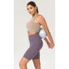 imageODODOS Womens Tummy Control Yoga Shorts 20 with Pockets High Waist Athletic Workout Shorts5quot  8quot  10quot InseamAsh Violet