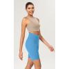 imageODODOS Womens Tummy Control Yoga Shorts 20 with Pockets High Waist Athletic Workout Shorts5quot  8quot  10quot InseamAzure