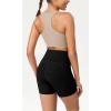 imageODODOS Womens Tummy Control Yoga Shorts 20 with Pockets High Waist Athletic Workout Shorts5quot  8quot  10quot InseamBlack