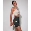 imageODODOS Womens Tummy Control Yoga Shorts 20 with Pockets High Waist Athletic Workout Shorts5quot  8quot  10quot InseamBlack Dot